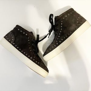 Marc Fisher Sierre Studded Gray Shoes